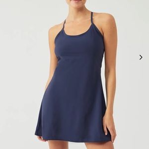 Navy Outdoor Voices Exercise Dress